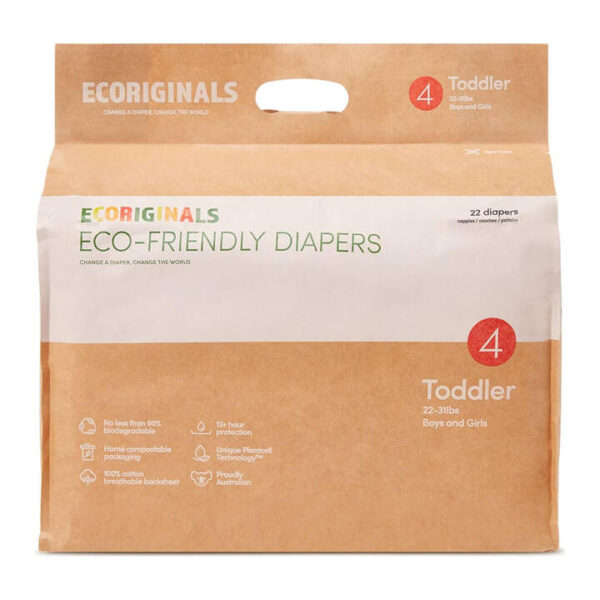Eco Nappy Size 4 Toddler