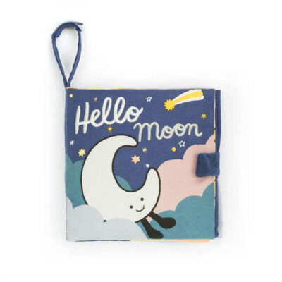 Hello Moon Fabric Book 18x18cm