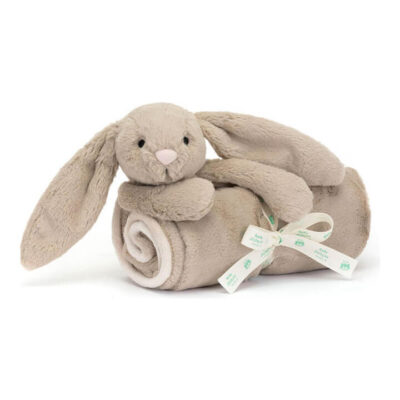 Bashful Beige Bunny Blankie 56cm x 70cm x 9cm