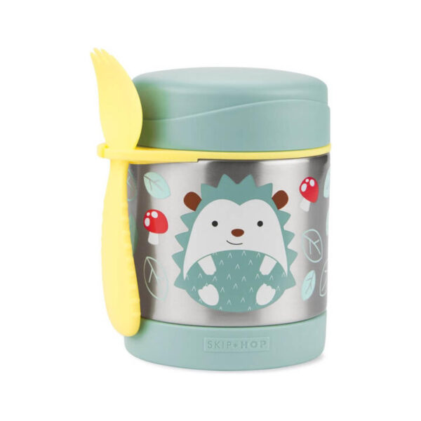 Zoo Insulated Food Jar - Hedgehog