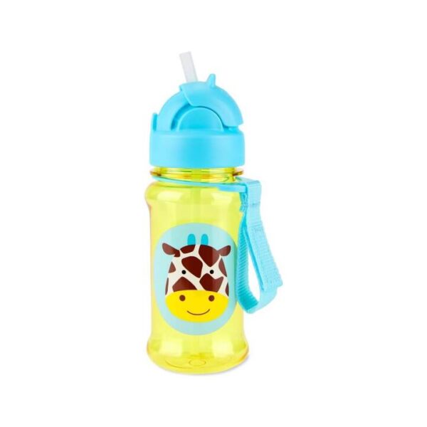 Zoo Tritan Renew Straw Bottle - Giraffe