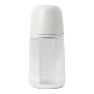 Colour Essence Silicone Bottle 240ml Medium Flow 3+ Months - Transparent