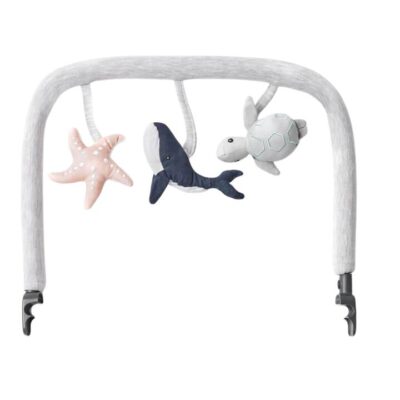 Evolve 3 in 1 Bouncer Toy Bar - Ocean Wonders Grey