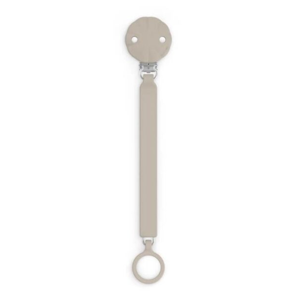 Wonder Silicone Soother Clip - Grey Cloud