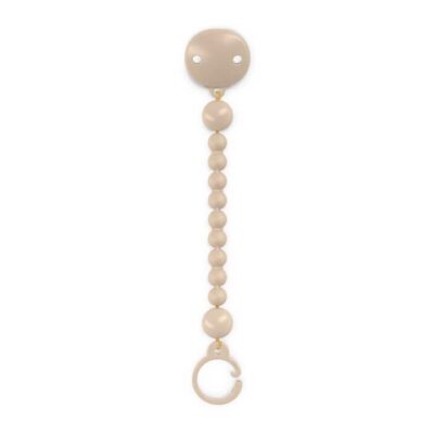 Colour Essence Silicone Soother Clip - Irish Cream