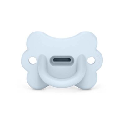 Colour Essence Butterfly All Silicone SX Pro Soother 0-6 Months - Ballad Blue