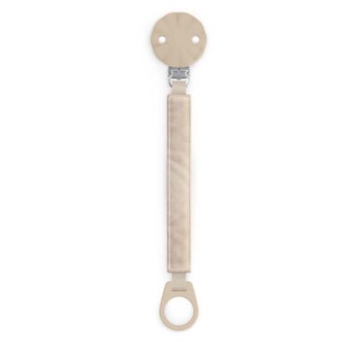 Wonderland Soother Clip With Ribbon - Neutral