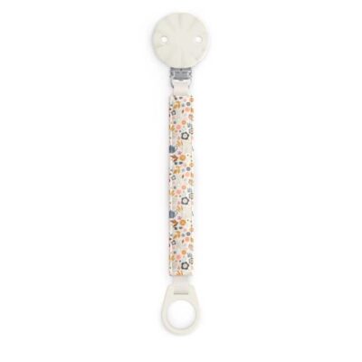 Wonderland Soother Clip With Ribbon - Liberty