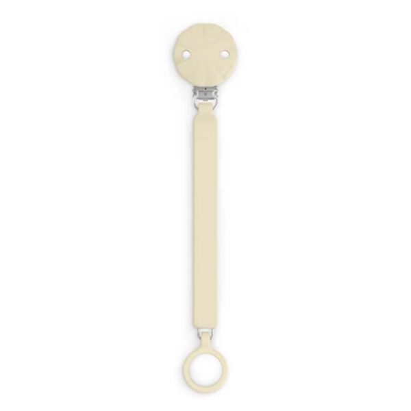 Wonder Silicone Soother Clip - Whitecap Grey