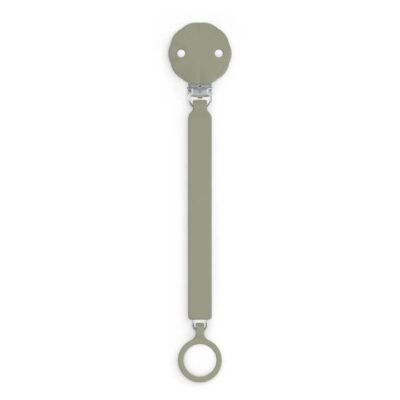 Wonder Silicone Soother Clip - Hedge Green