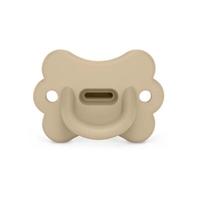 Colour Essence Butterfly All Silicone SX Pro Soother 0-6 Months - Irish Cream