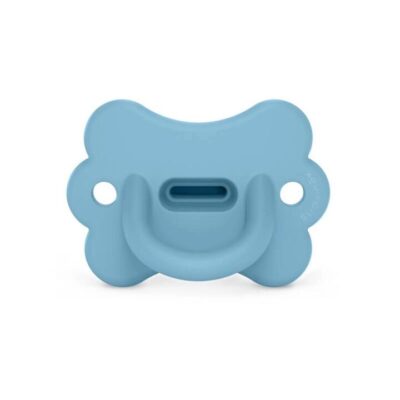 Colour Essence Butterfly All Silicone SX Pro Soother 6-18 Months - Infinity Blue