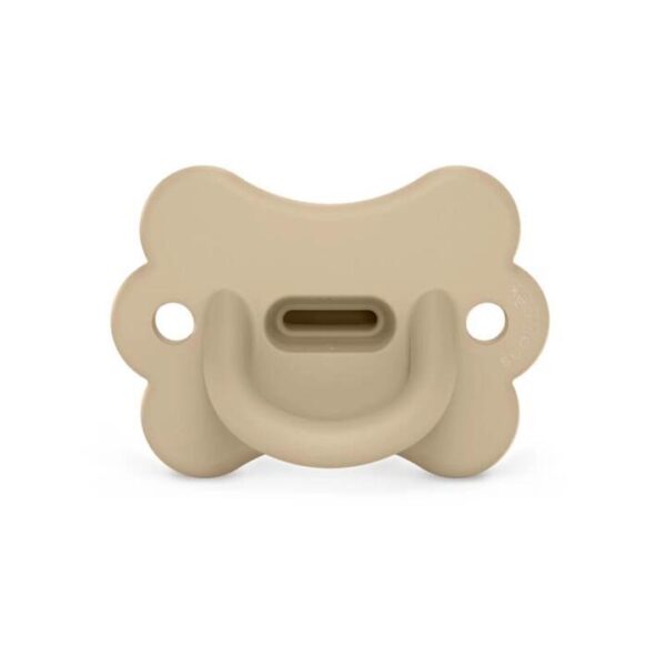 Colour Essence Butterfly All Silicone SX Pro Soother 6-18 Months - Irish Cream