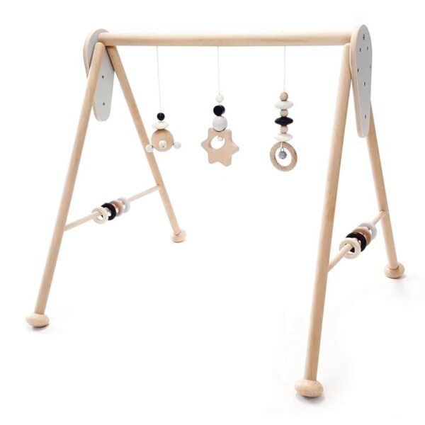 Baby Play Gym - Natural Black
