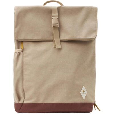 On-The-Go Parent Eco Laptop and Baby Backpack - Caramel