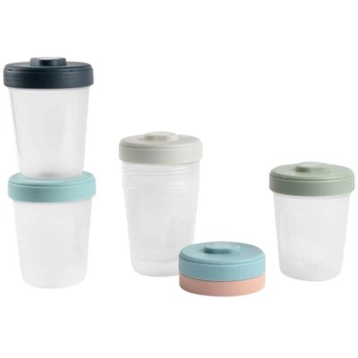 Toddler Food Storage Set - 6 Clip Portions