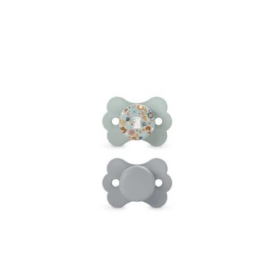 Wonderland Butterfly SX Pro Soother 6-18 Months 2 Pack - Liberty Blue
