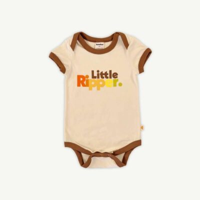 Little Ripper Organic Cotton Onesie - 0