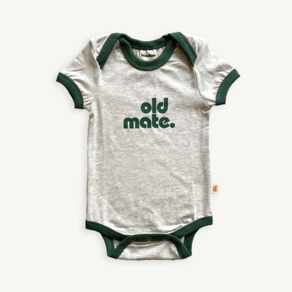 Old Mate Organic Cotton Onesie - 00