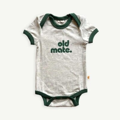 Old Mate Organic Cotton Onesie - 000