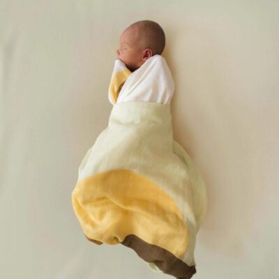 Bamboo & Organic Cotton Swaddle - Early Riser