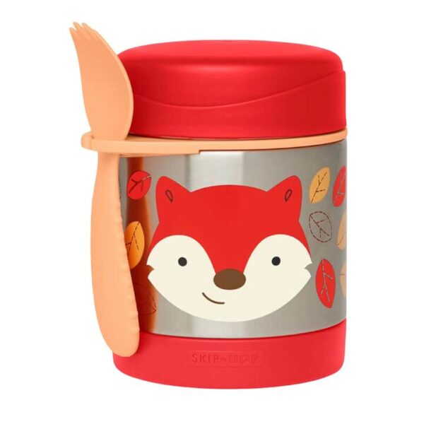 Zoo Insulated Food Jar - Fox