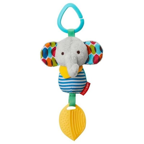 Bandana Buddies Chime & Teethe Baby Toy - Elephant