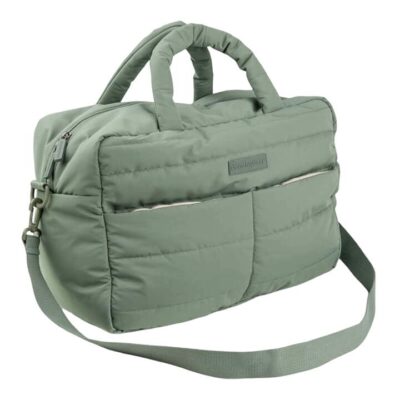 Quilted Changing Bag - Green