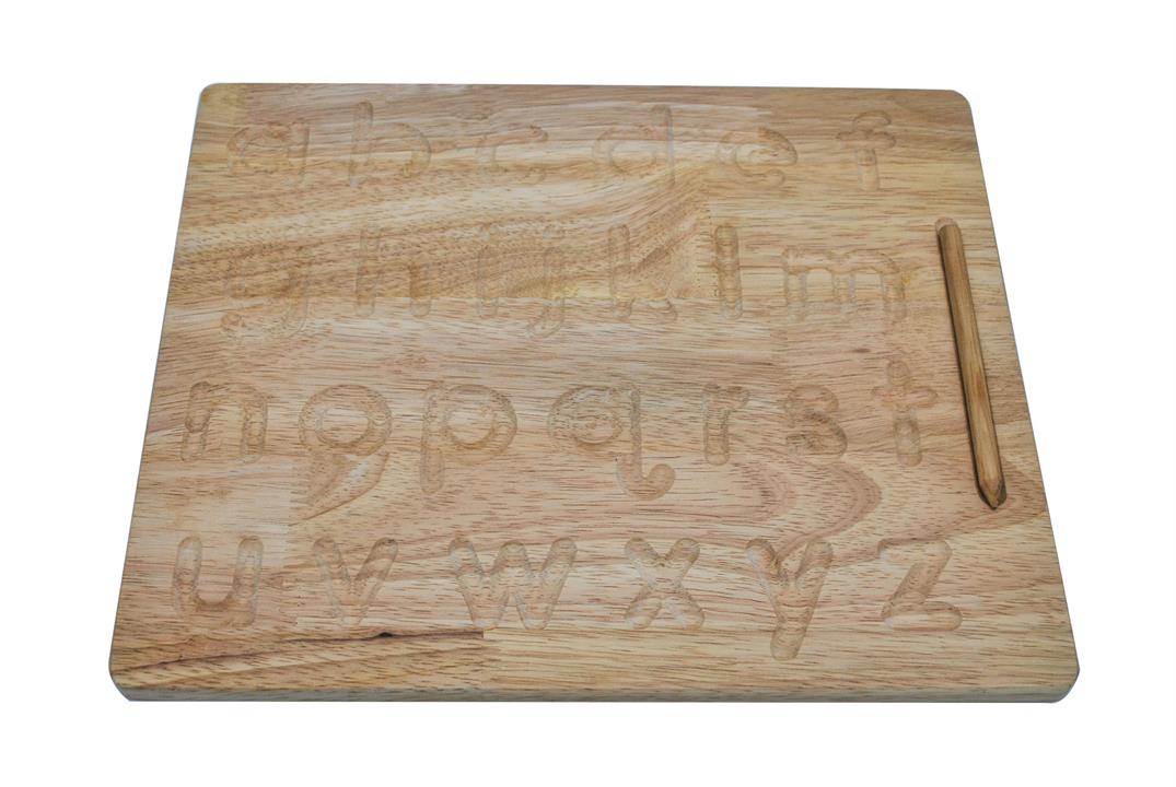 Lowercase Letter Wooden Tracing Board