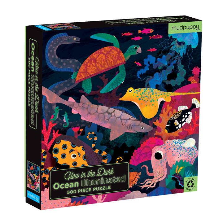 Glow in the Dark Ocean Puzzle 500pc