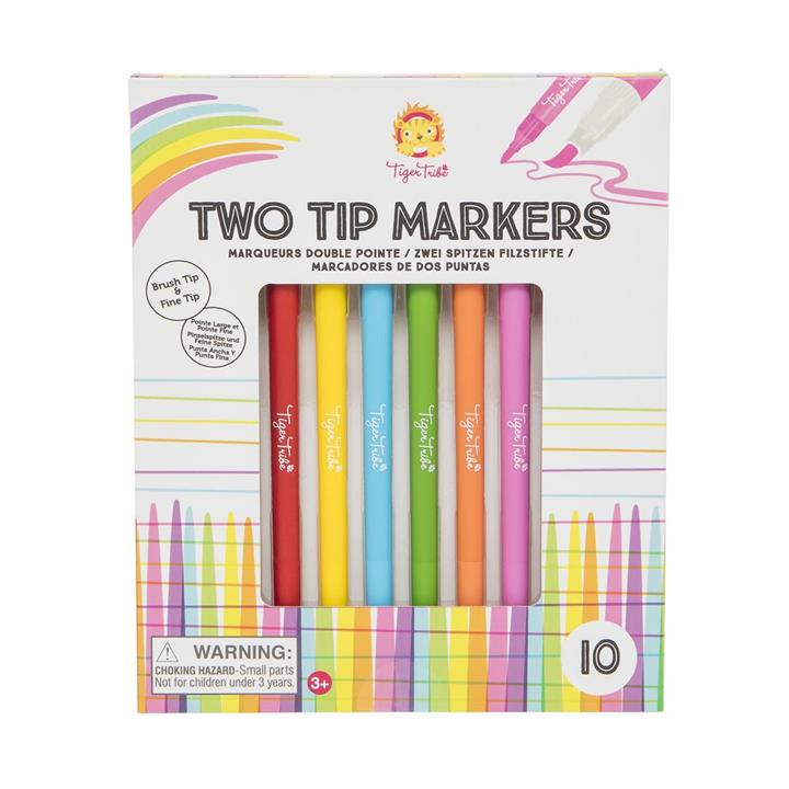 Tiger Tribe Two Tip Markers