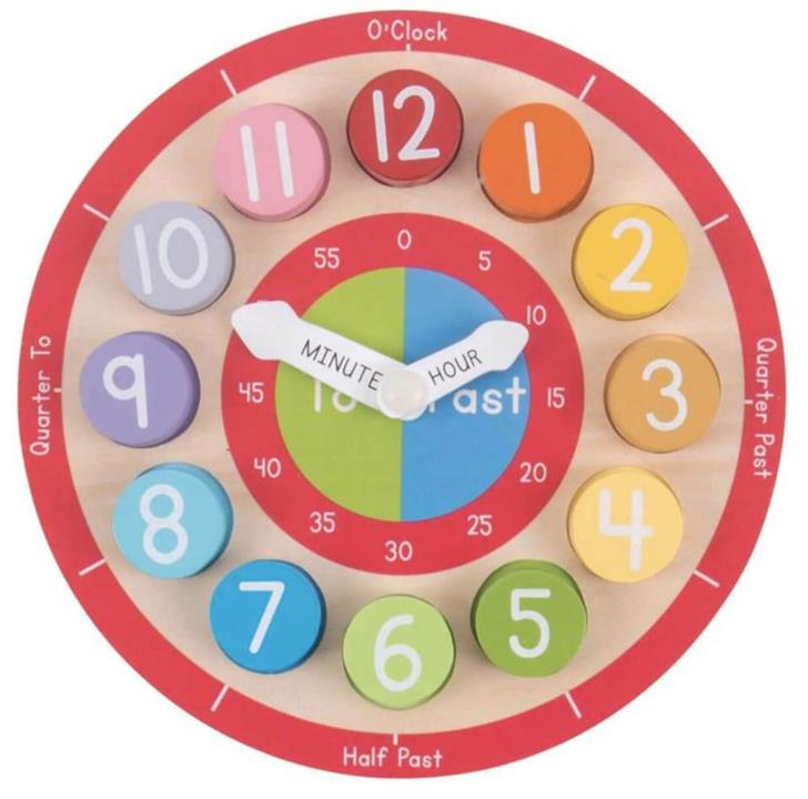 Bigjigs Toys Teaching Clock