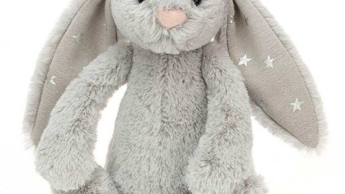 Jellycat Little Bashful Shimmer Bunny - Juna Bear