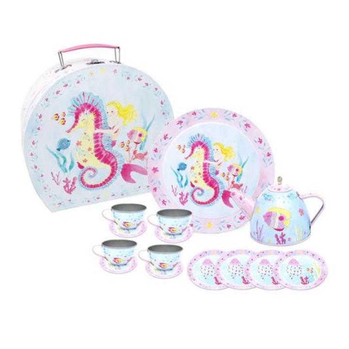 Wish Upon a Starfish Tin Tea set 15pcs