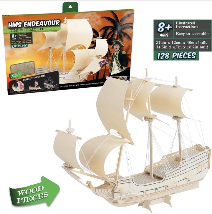 HMS Endeavour Ship Building Kit