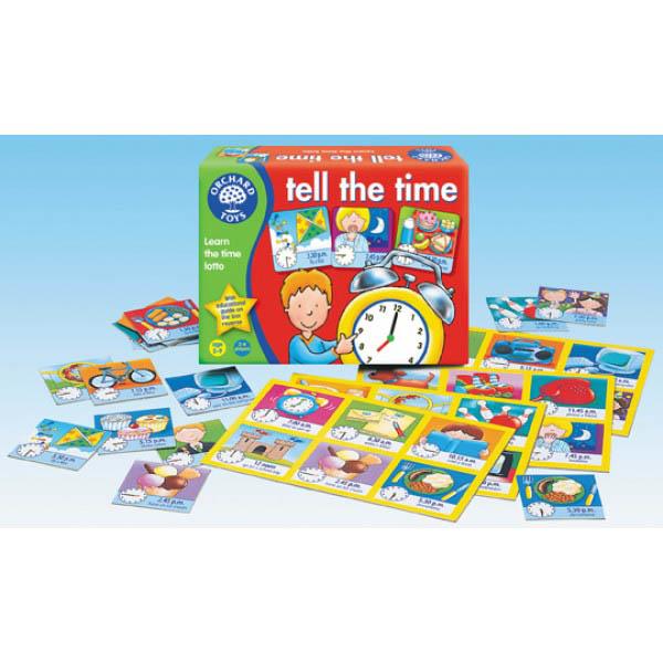 Orchard Toys Tell The Time Lotto