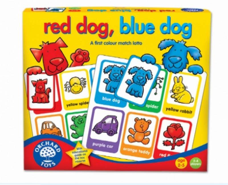 Orchard Toys Red Dog Blue Dog Lotto Game
