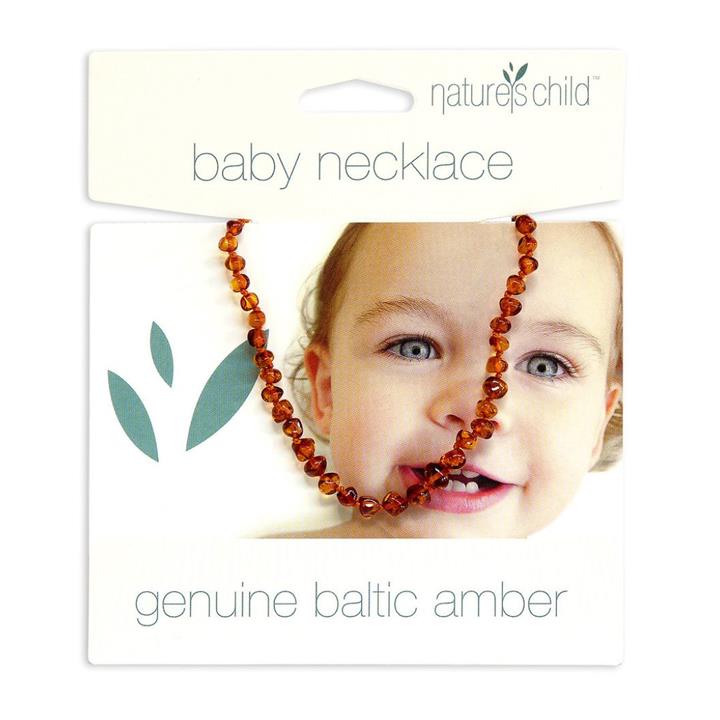Nature's Child Necklace Amber COGNAC
