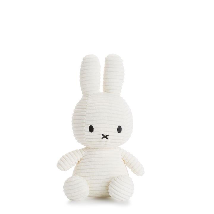 Miffy Sitting Corduroy Off White (23cm)