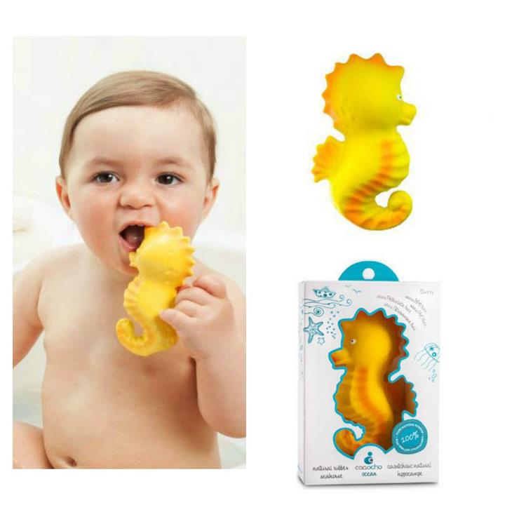 CaaOcho Nalu the Seahorse Bath Toy