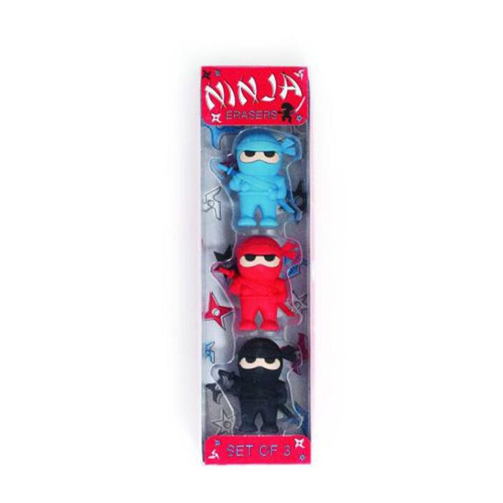 Ooly Eraser - Ninja set of 3