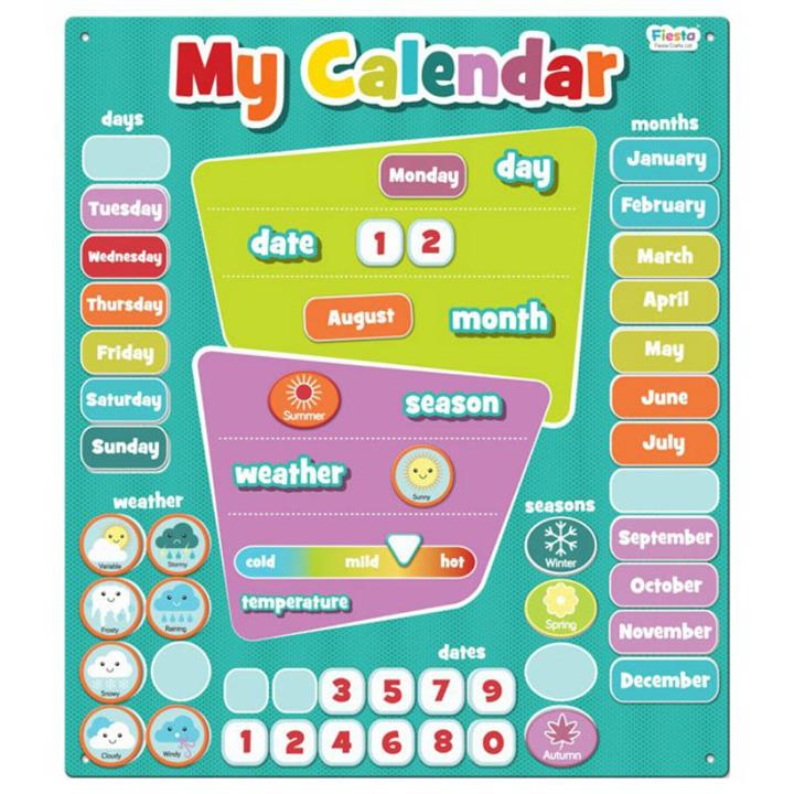 Magnetic Large My Calendar Large