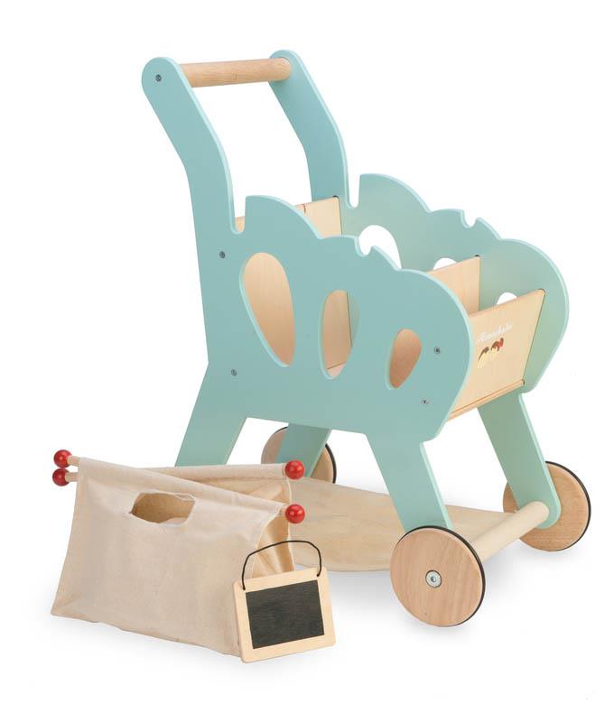 Le Toy Van Honeybake Shopping Trolley and Bag