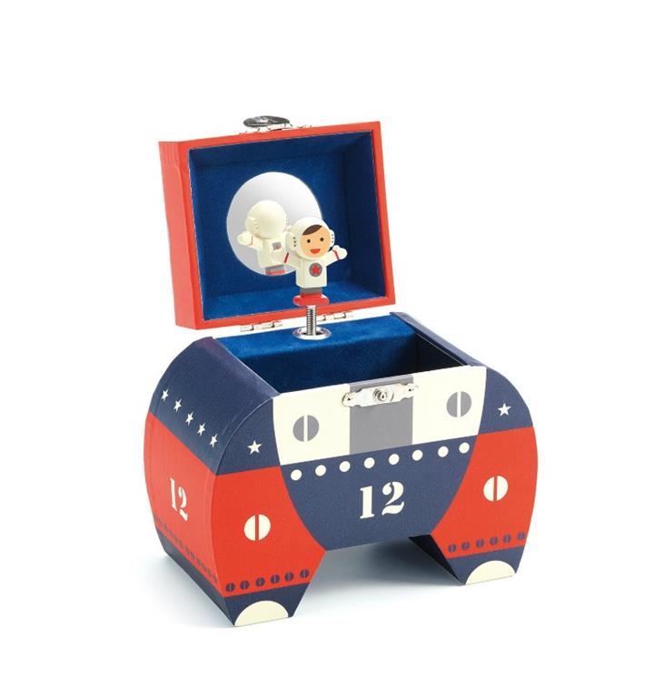 Djeco The Polo 12 Spaceship Music Box
