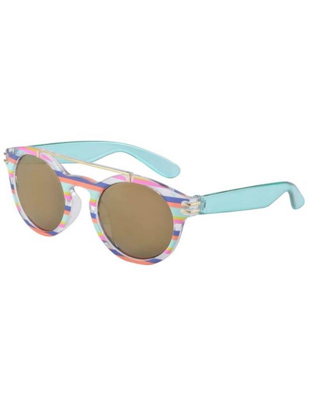 Frankie Ray Sunglasses 1-3 years Ava Aqua Stripe