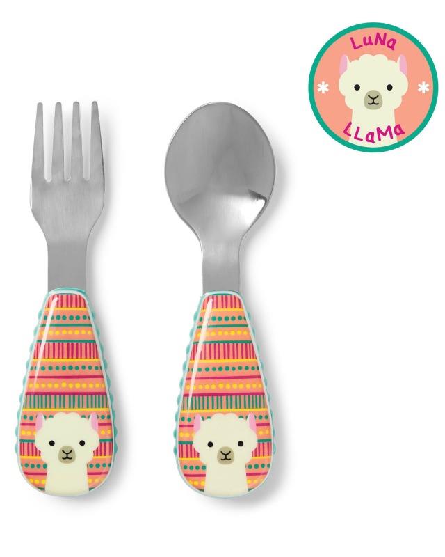 Skip Hop Zoo Llama Cutlery