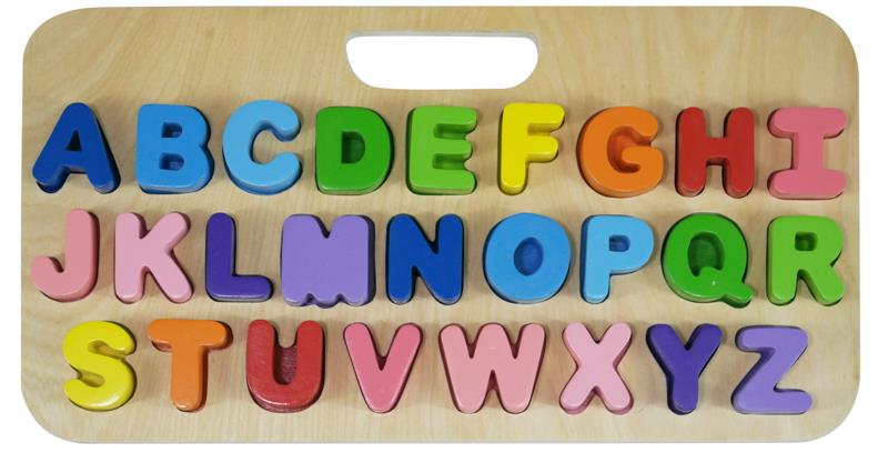 Kiddie Connect Carry Around Uppercase ABC Puzzle