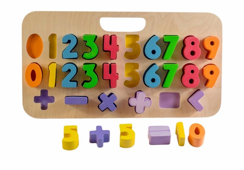 Kiddie Connect Carry Around Number Puzzle