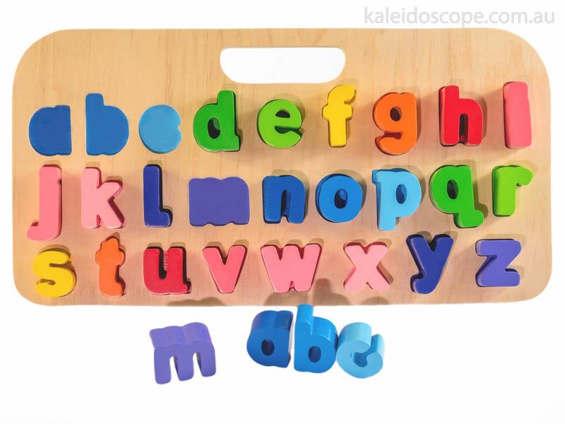 Kiddie Connect Carry Around Lowercase abc Puzzle