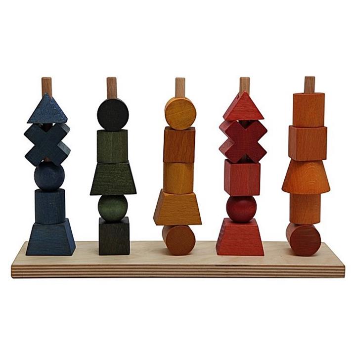 Wooden Story Rainbow Stacking Toy